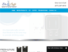 Tablet Screenshot of bluecaffe.com